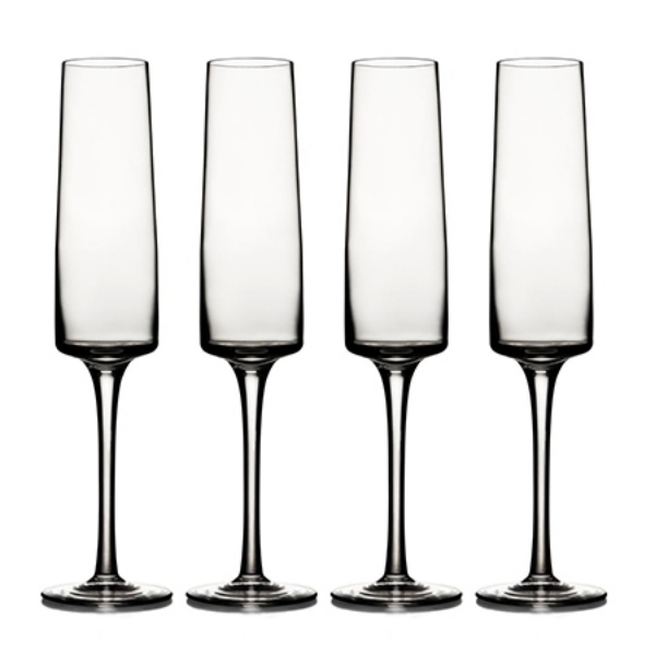 Picture of Carrol Boyes Champagne Flute Set Of 4 Ripple