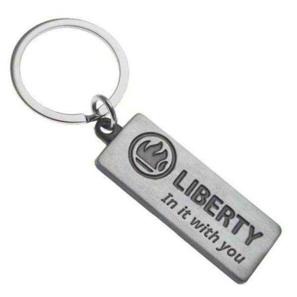 Picture of Liberty 3D Metal Keyring