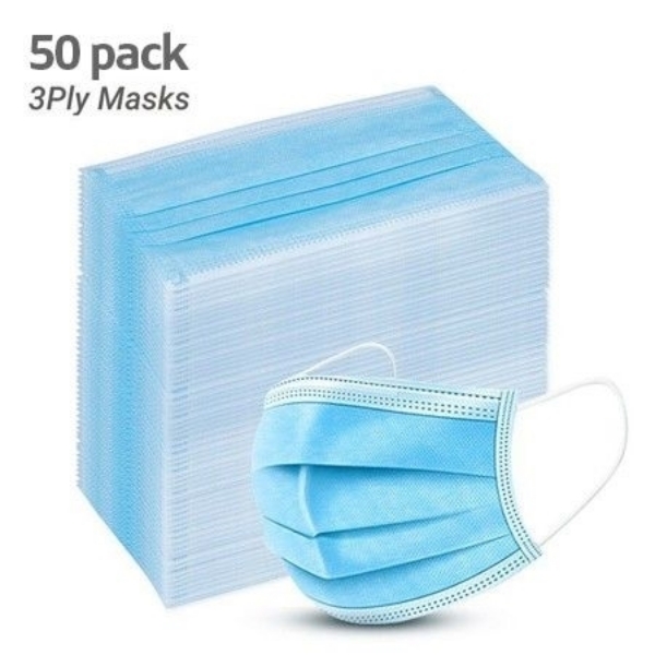 Picture of 3 Ply Surgical Mask Pack Of 50