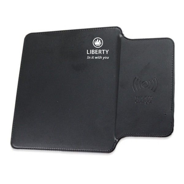 Picture of 5 Watt QI Wireless Charger And Mousepad