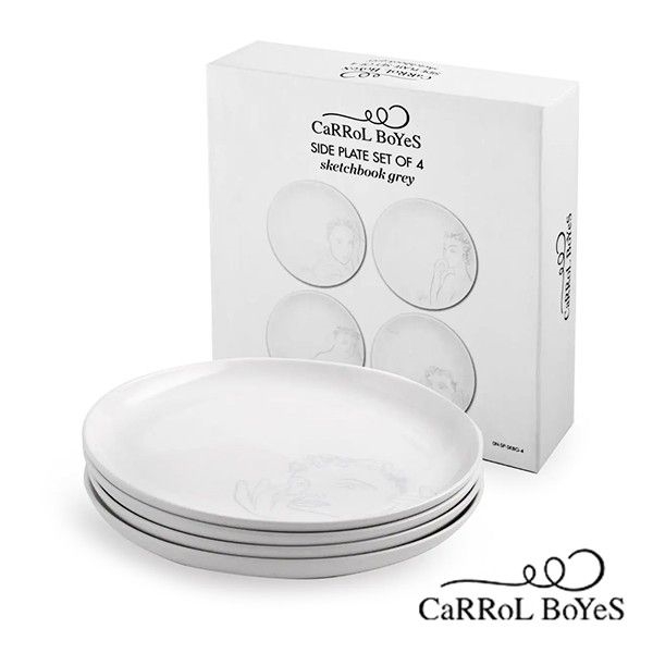 Picture of Carrol Boyes Side Plate 4 - Sketchbook Grey