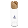 Picture of   Okiyo Kenko Phone Stand Glass Water Bottle- 700ml