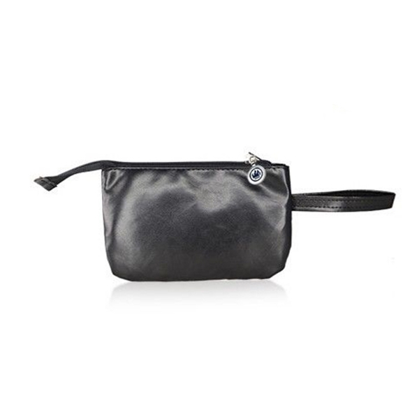 Picture of Black Leatherette Wrist Pouch