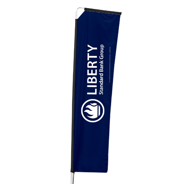 Picture of Sublimated Telescopic Single-Sided Flying Banner (set of 2)