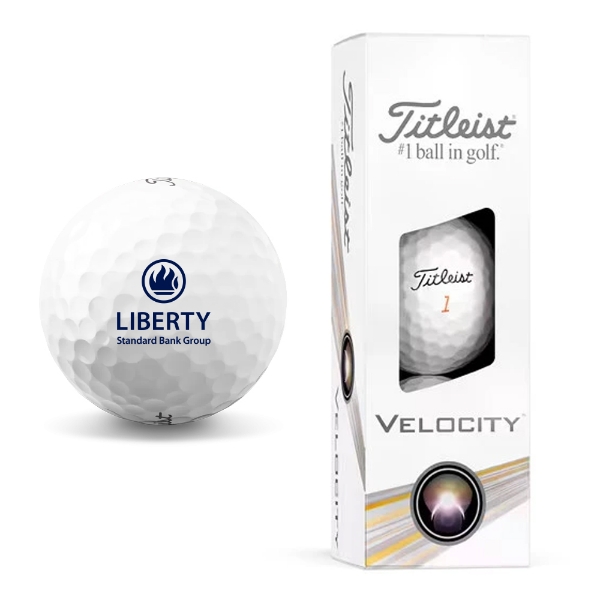 Picture of 3 Pack Titleist 2022 Velocity Golf Ball