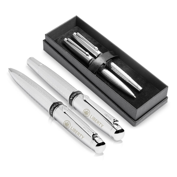 Picture of Alex Varga Cygnus Ball Pen & Rollerball Set