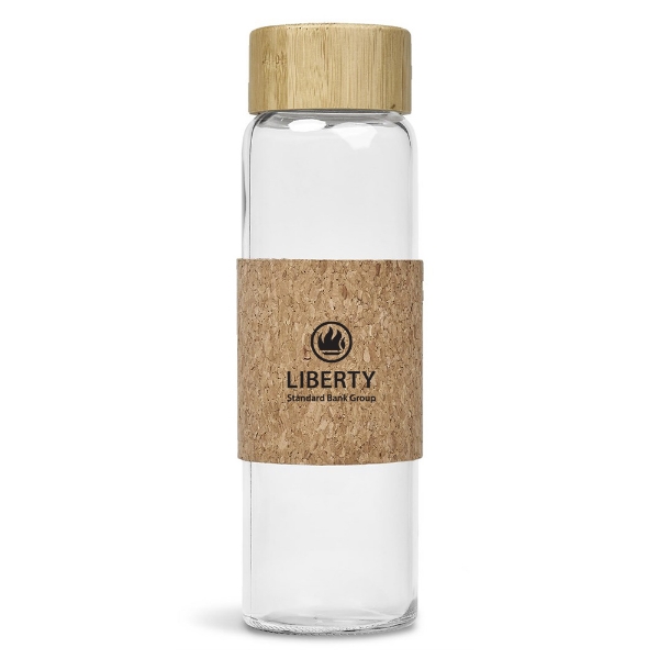 Picture of Kooshty Bamboost Glass Water Bottle 700ml