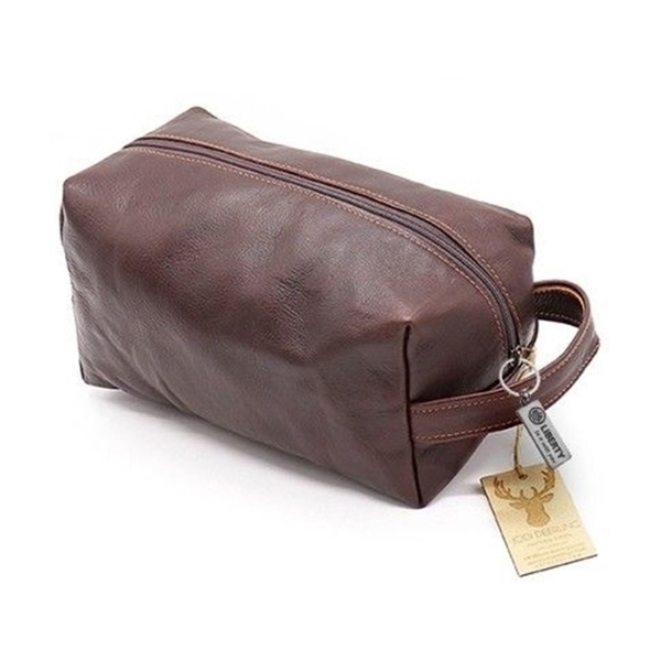 Picture of Genuine Leather Toiletry Bag