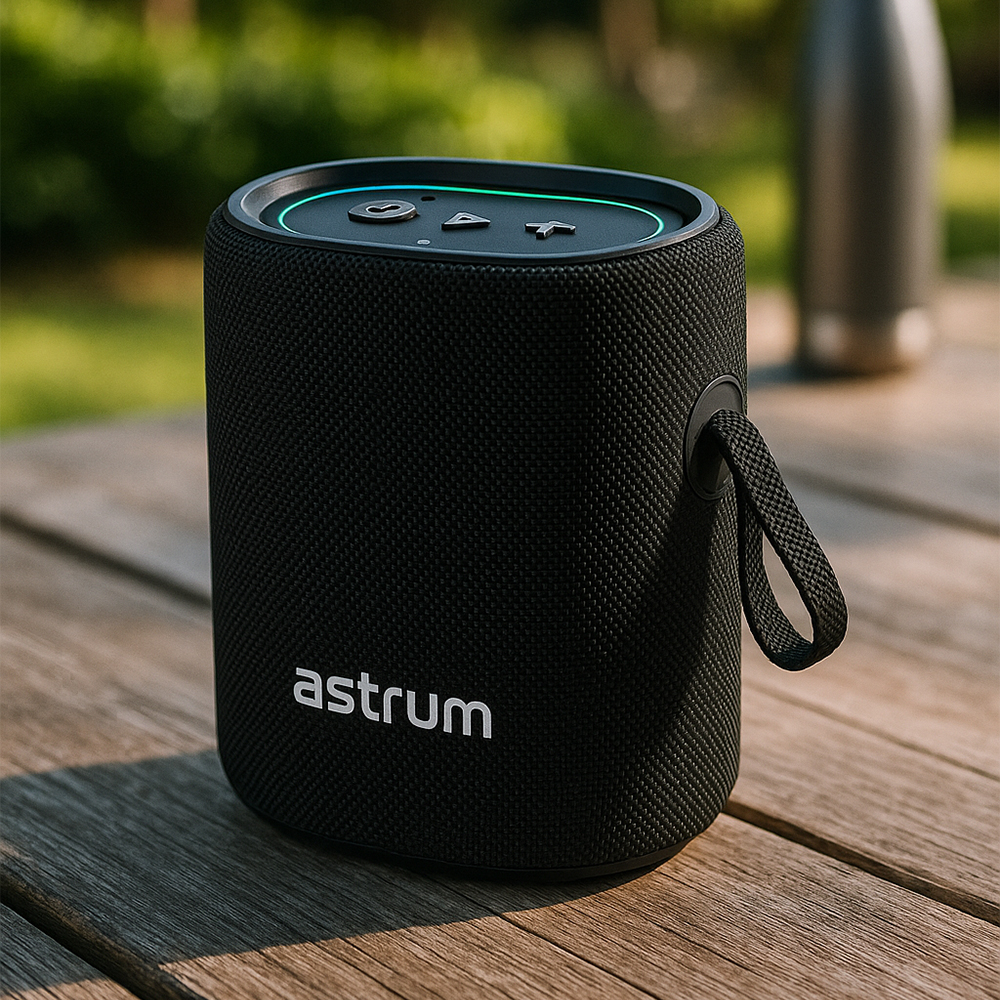 Astrum SP150 Bluetooth Waterproof IP6 Speaker 12W LED TWS TF USB Aux ...