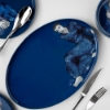 Picture of Carrol Boyes Platter Oval Indigo Blues