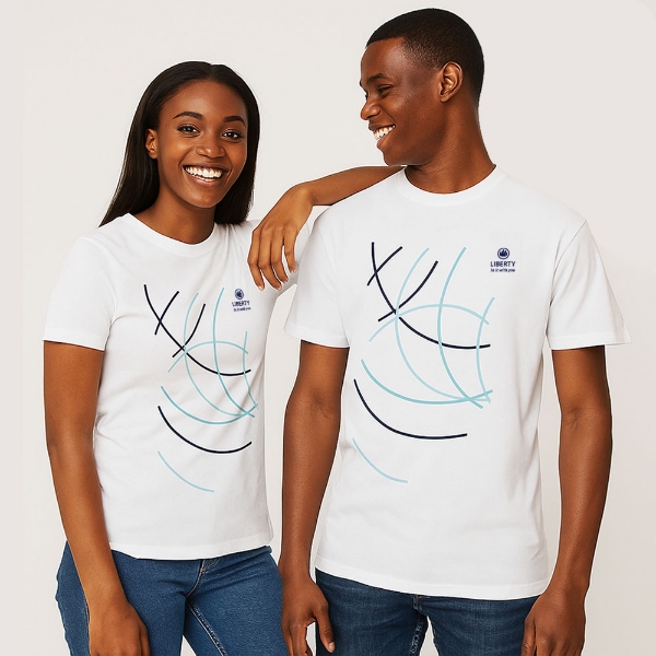 Picture of White creative T-shirt