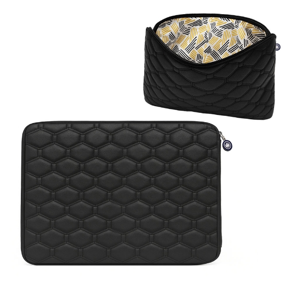 Picture of Pleather Laptop sleeve with FC lining