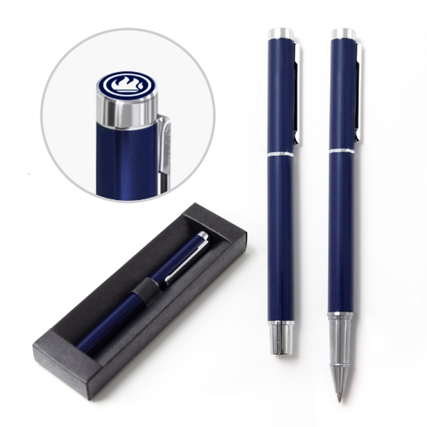 Picture of Cap Off Metal Pen Navy